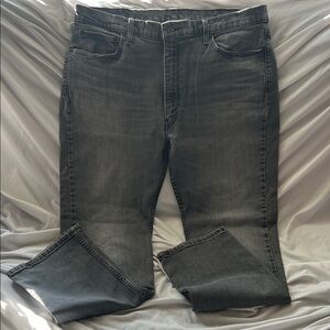 Levi's Men's Charcoal Straight Jeans